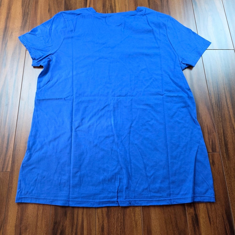 Fanatics NFL Los Angeles Rams Womens XL Blue V-Neck T-Shirt New With Tags - Picture 6 of 9